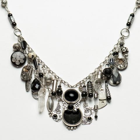 Black Onyx Layered Necklace