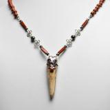Elk Horn Small Scale Coral and Silver